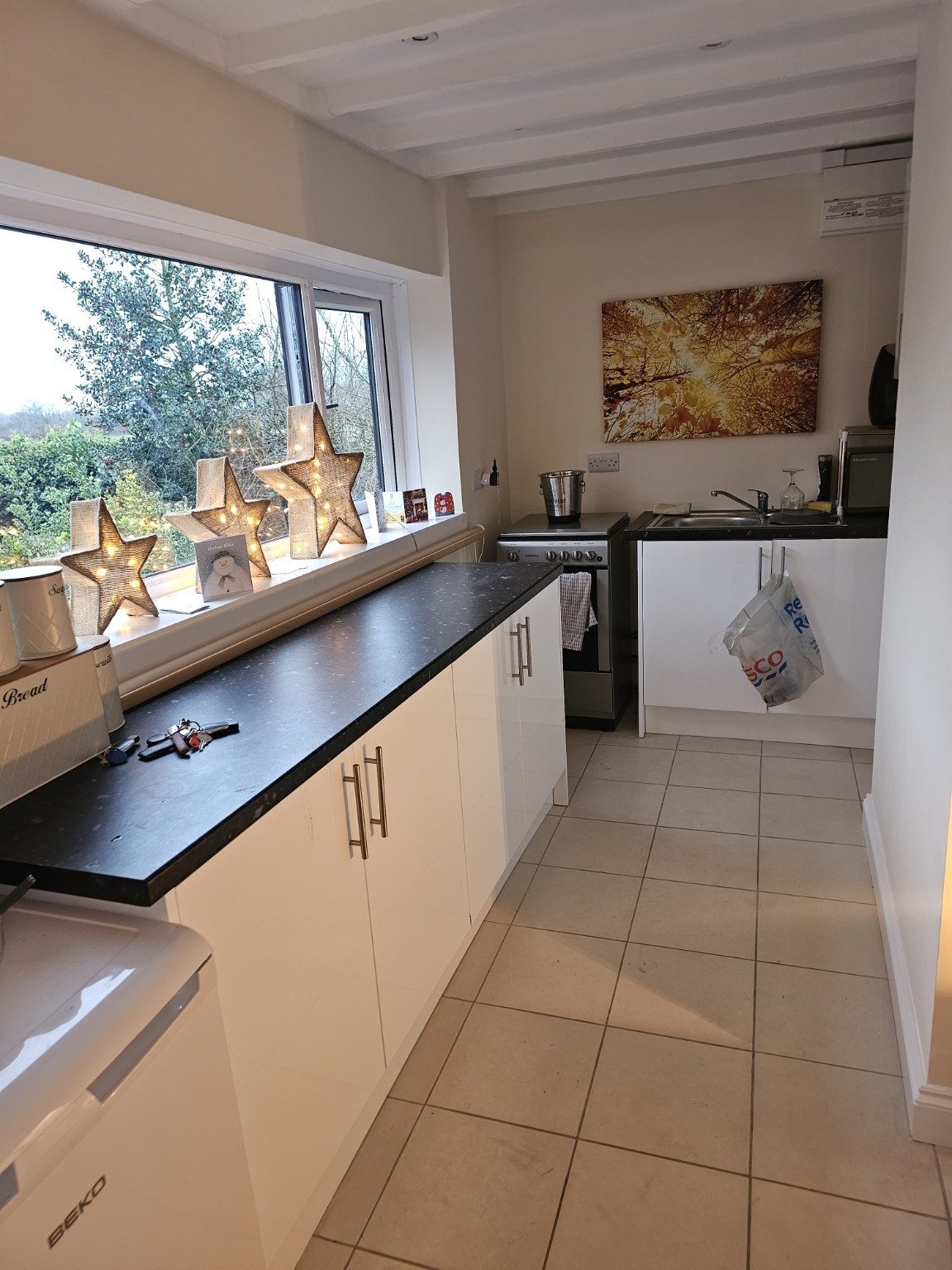 Yaffles Barn kitchen